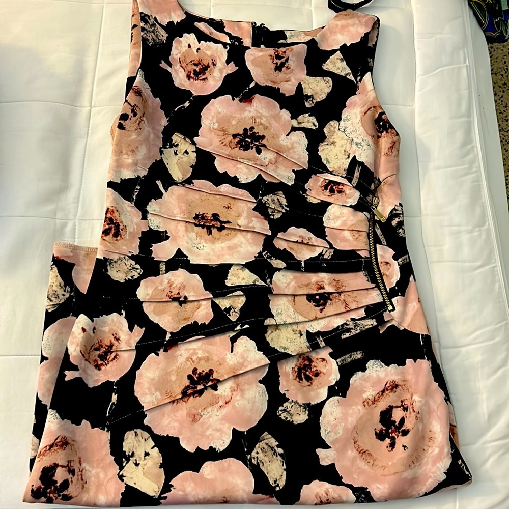 Ivanka Trump pink flower dress